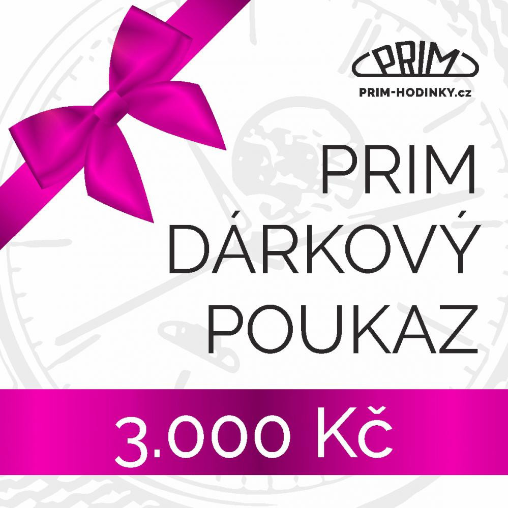 Dárkový poukaz 3000