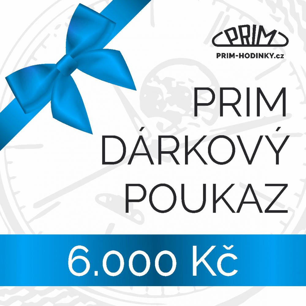 Dárkový poukaz 6000