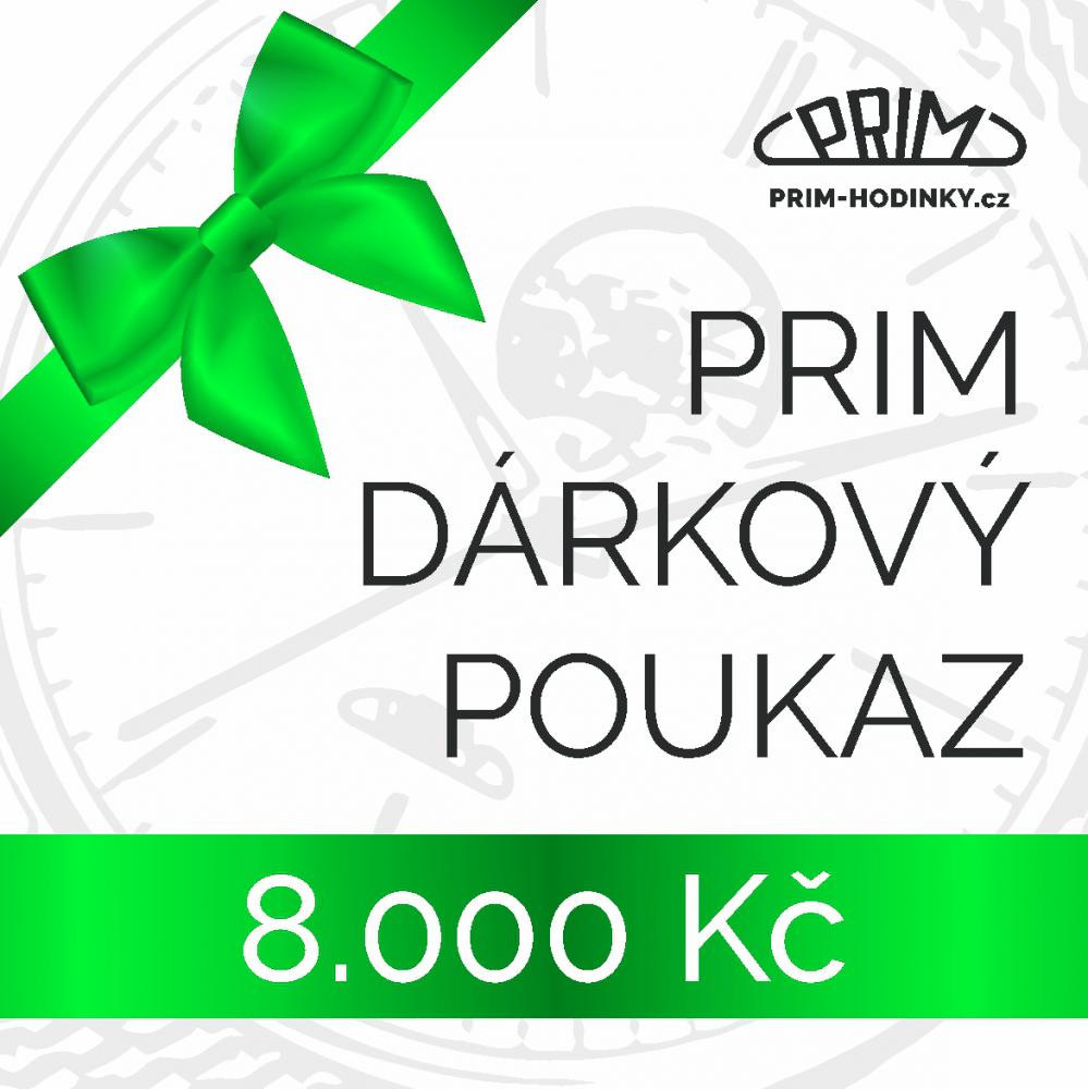 Dárkový poukaz 8000