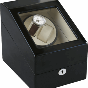 Natahovač 2 ks hodinek s úložným prostorem pro 3 ks - 024 Black wood display (5ks)